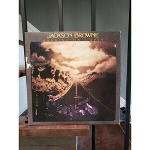Jackson Browne Running On Empty Vinyl LP Includes Lyric Sleeve & Photo Booklet